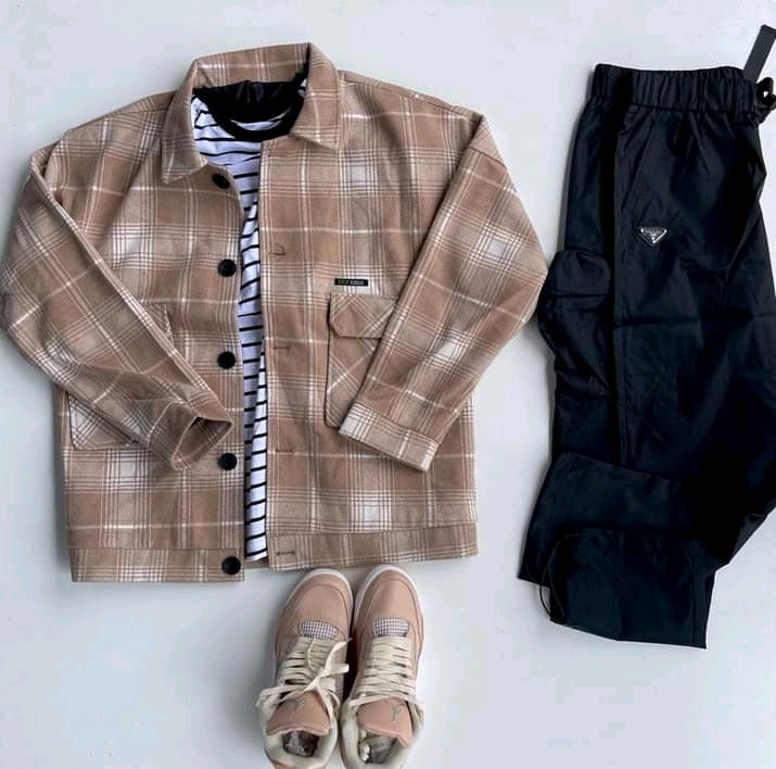 Long Sleeve Shirts & Cargo Pants